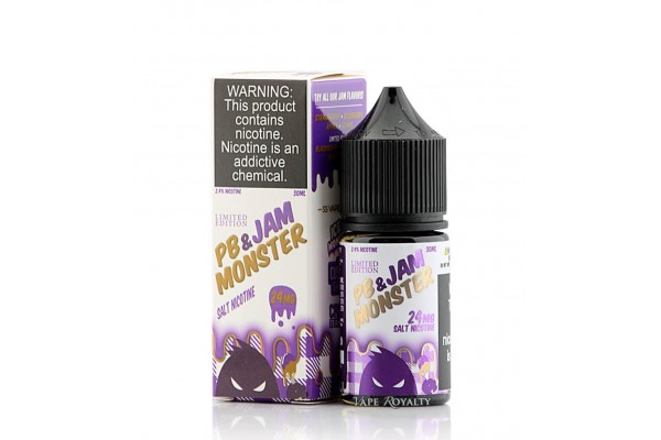 Jam Monster eJuice SALT - PB & Grape Jam - 30ml