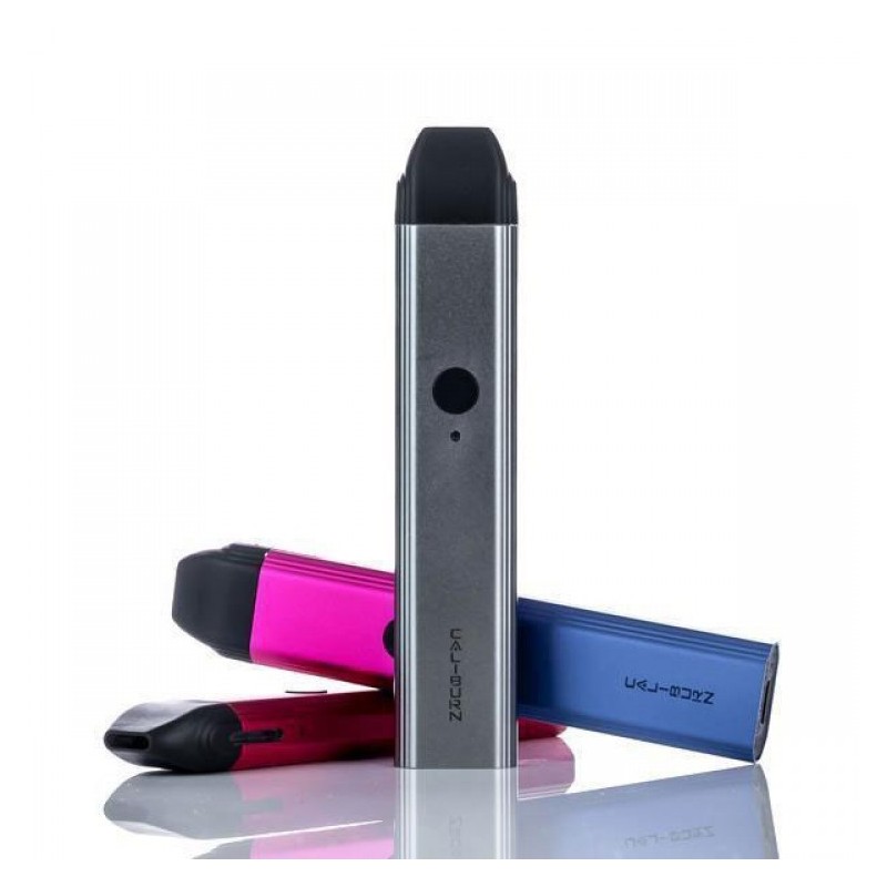 Uwell Caliburn Pod Mod Gri, Mavi, Pembe ve Kırmızı renk seçenekleri