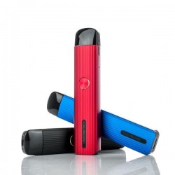 Uwell Caliburn G Pod Mod kırmızı, mavi ve siyah renk seçenekleri.