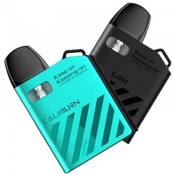 Uwell Caliburn AK2 Pod cihazı, Turkuaz ve Siyah renk seçenekleri.