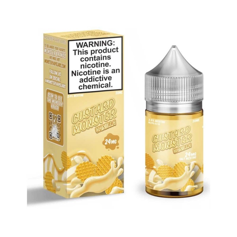 Jam Monster Custard Vanilla Salt