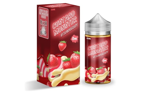 Custard Monster Strawberry 100ml