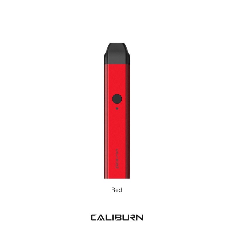 Uwell Caliburn Pod Mod kırmızı renkli, şık ve kompakt elektronik sigara.