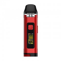Uwell Crown D Pod Kırmızı Elektronik Sigara Cihazı Ekranlı Model
