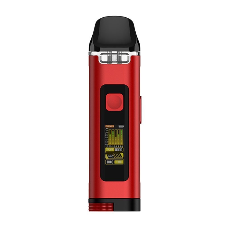 Uwell Crown D Pod Kırmızı Elektronik Sigara Cihazı Ekranlı Model