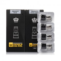 Uwell Crown M Coil 0.6Ω ve 0.8Ω Meshed-H Coil 4 Adet Paket