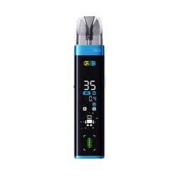 Uwell Caliburn G3 Pro 35W mavi-siyah dijital ekranlı pod mod elektronik sigara.