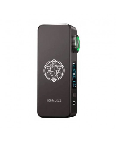 Lost Vape Centaurus M100 Mod Siyah, Alfa sembollü, kompakt elektronik sigara