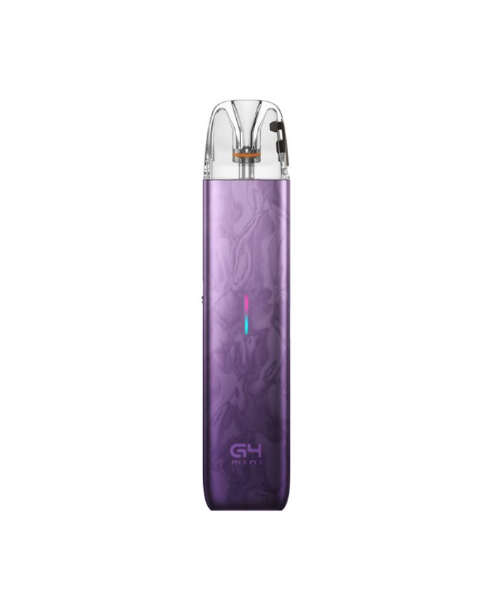 Uwell Caliburn G4 Mini mor renkli pod elektronik sigara cihazı.