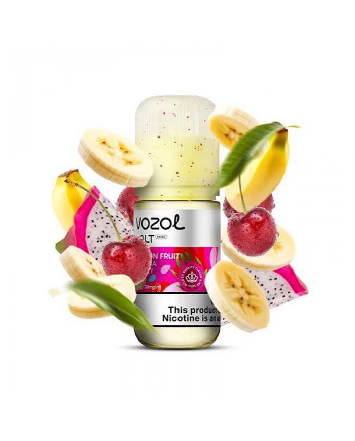 Vozol Prime Dragon Fruit Banana Cherry Salt Likit