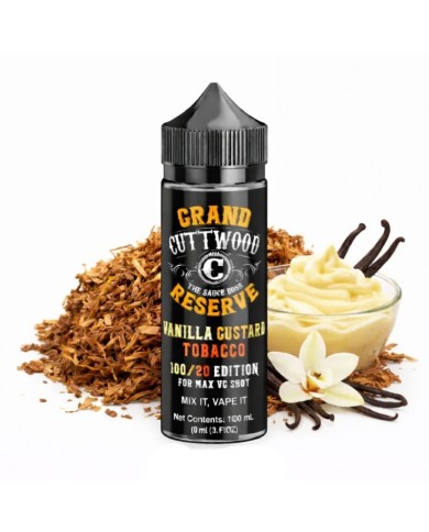Cuttwood Vanillia Custard Tobacco Likit 120ml