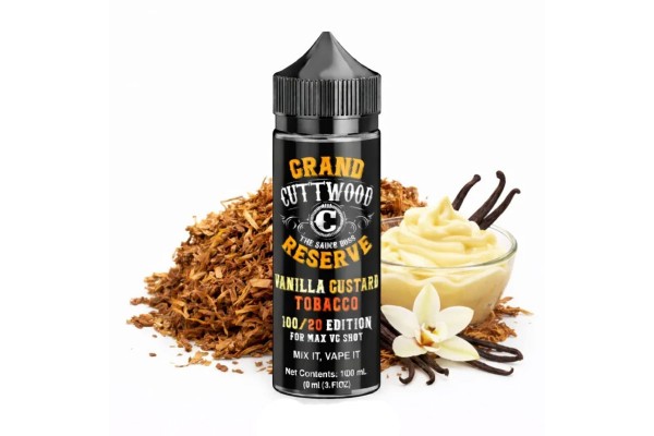 Cuttwood Vanillia Custard Tobacco Likit 120ml