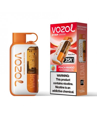 Vozol Star 35000 Peach Mango Watermelon