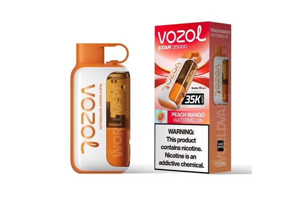 Vozol Star 35000 Peach Mango Watermelon