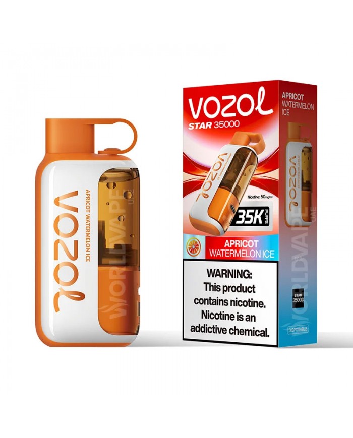 Vozol Star 35000 Apricot Watermelon Ice
