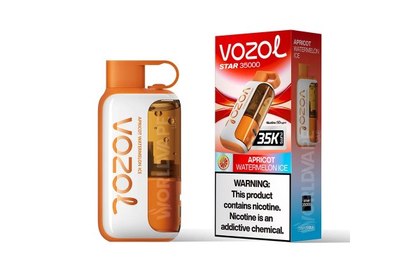 Vozol Star 35000 Apricot Watermelon Ice