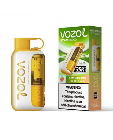 Vozol Star 35000 Kiwi Passion Fruit Guava