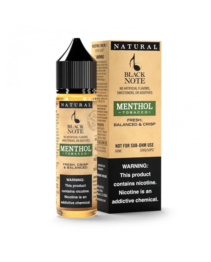Black Note Menthol Tobacco Likit 60ml