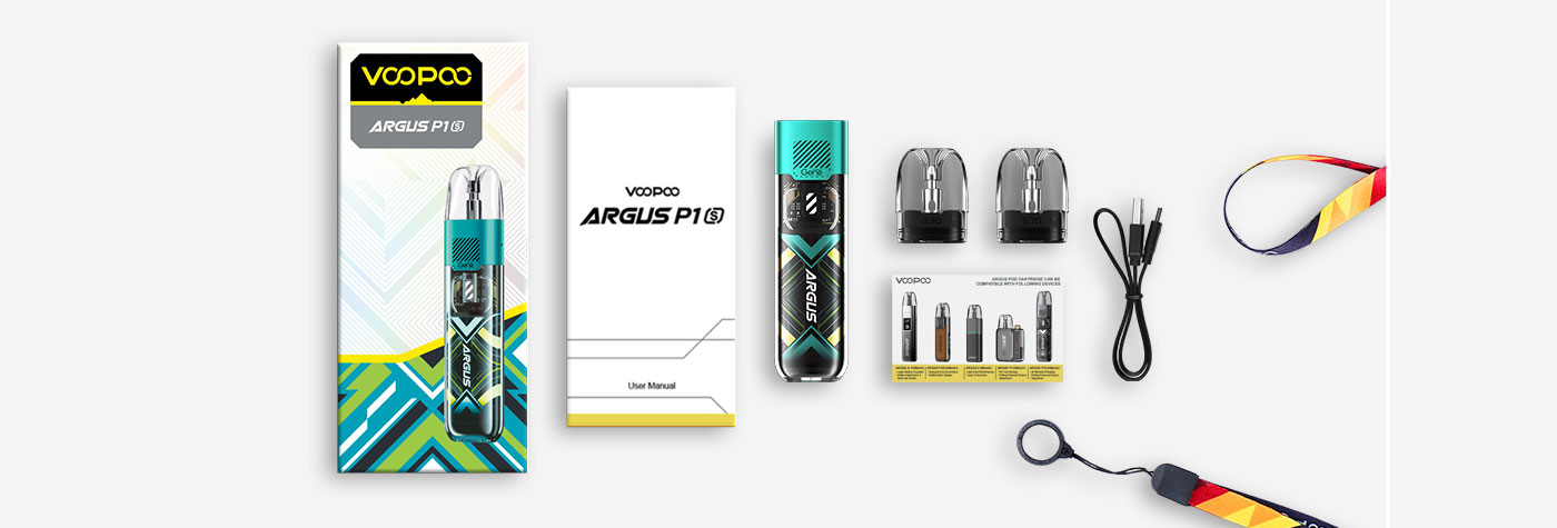 voopoo argus p1s pod kutu içeriği